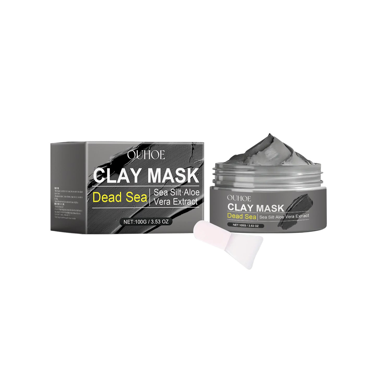 4pcs OUHOE Dead Sea Mud Cleansing MaskFacial Masks Are Suitable for All Skin Types and Make an Ideal Gift for Friends, Girlfriends, Wives and Mothers During Travel, Valentine's Day and Mother's Day.kin Of