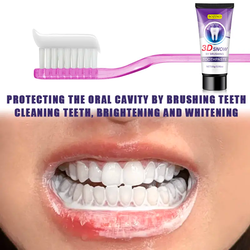 3D Snow Whitening Toothpaste | Long-Lasting Fresh Breath & Deep Clean